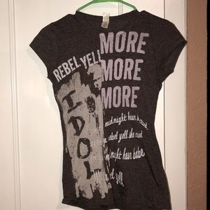 Billy idol rebel yell tee